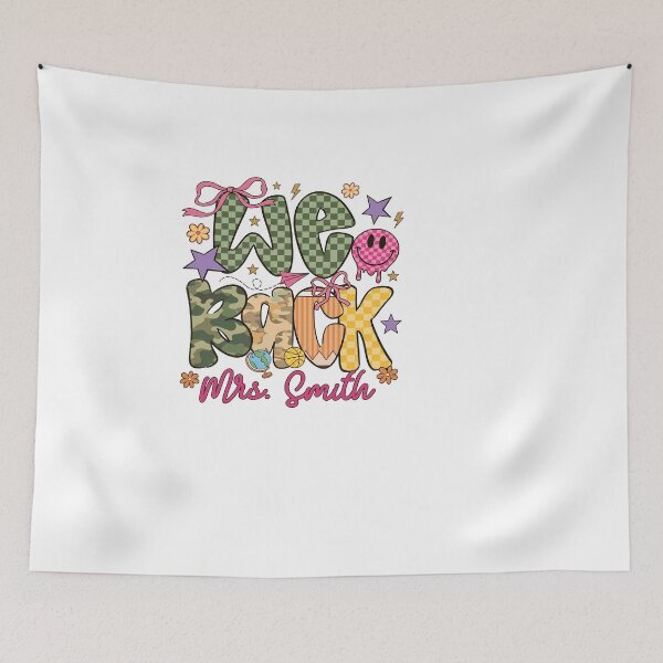 Item preview, We Back Cute Coquette Camo Teacher Back To School designed and sold by KroghDs.