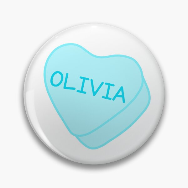 Item preview, Olivia Blue Candy Heart Sweet Heart Cute designed and sold by SlimyFish.