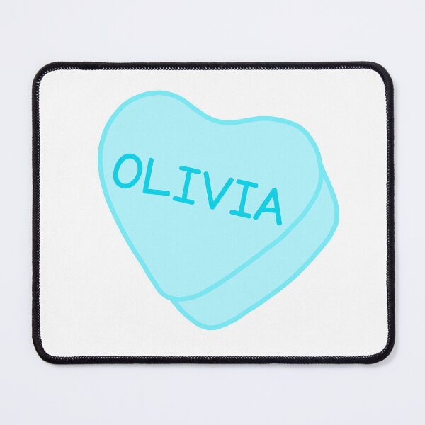 Item preview, Olivia Blue Candy Heart Sweet Heart Cute designed and sold by SlimyFish.