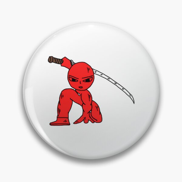 Item preview, Round Head Samurai designed and sold by ismaelgeme.