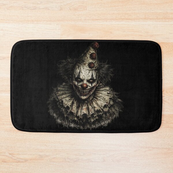 Item preview, Evil Clown Horror Portrait Dark Illustration designed and sold by DjFreeq.