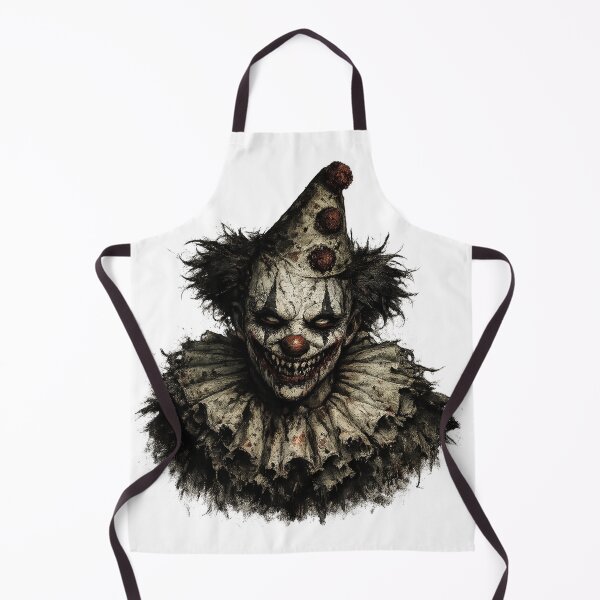 Item preview, Evil Clown Horror Portrait Dark Illustration designed and sold by DjFreeq.