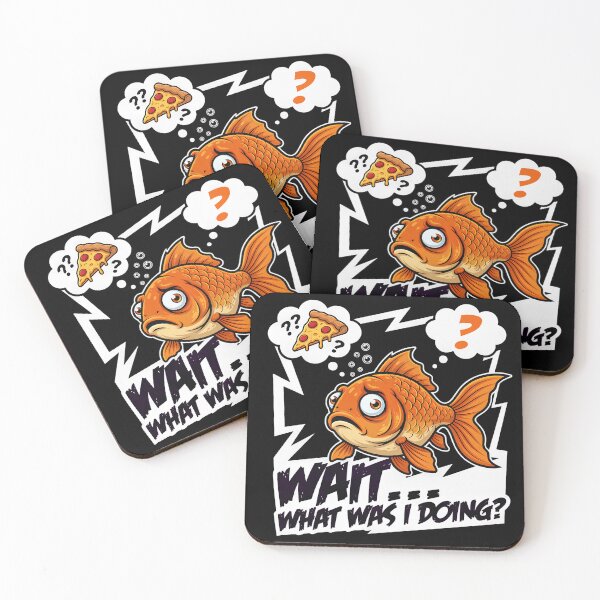 Item preview, Wait What Was I Doing Goldfish Design designed and sold by TshirtsOnline-.