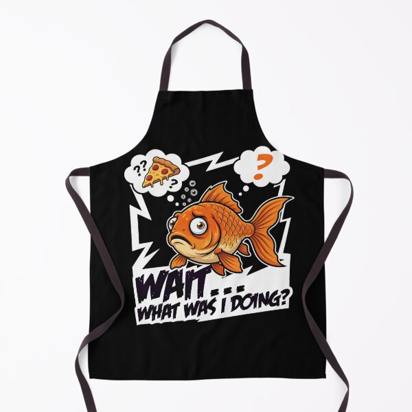 Item preview, Wait What Was I Doing Goldfish Design designed and sold by TshirtsOnline-.