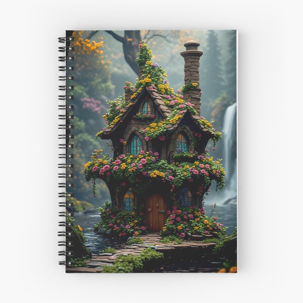 Item preview, Magical Floral Witch House designed and sold by Vhelir-Art.