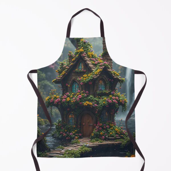 Item preview, Magical Floral Witch House designed and sold by Vhelir-Art.