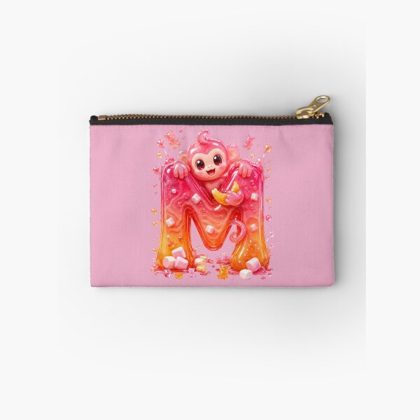 Item preview, Letter M Kawaii Jelly Alphabet | Cute Gummy Marshmallow Mascot Sticker designed and sold by VectorJoy.