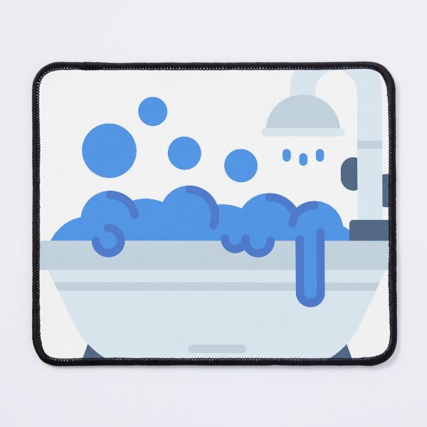 Item preview, Bathtub Icon - Bathroom Fixture Sticker for Property Bathrooms designed and sold by Tr Creative Design.