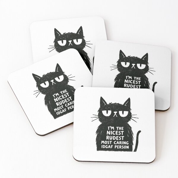Item preview, I'm The Nicest Rudest Most Caring IDGAF Person designed and sold by AceEye.