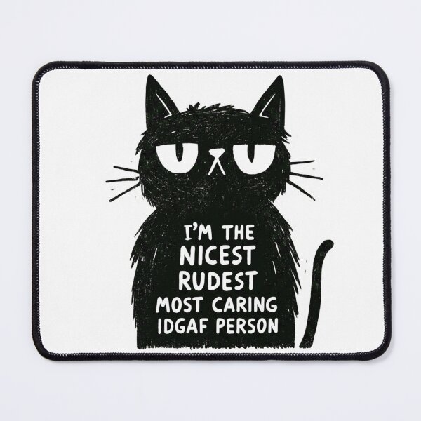 Item preview, I'm The Nicest Rudest Most Caring IDGAF Person designed and sold by AceEye.