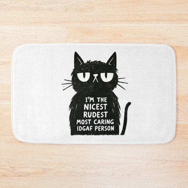 Item preview, I'm The Nicest Rudest Most Caring IDGAF Person designed and sold by AceEye.