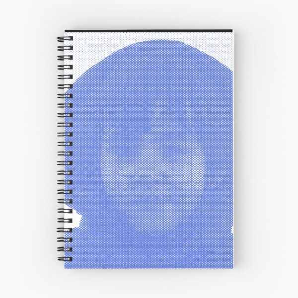 Item preview, Kodak 90/23 Blue Halftone Silhouette - Y2K Pop Art Portrai designed and sold by Kromatik.