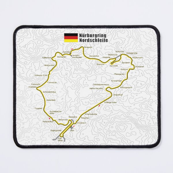 Item preview, Nürburgring Nordschleife designed and sold by MemeStyleArtman.