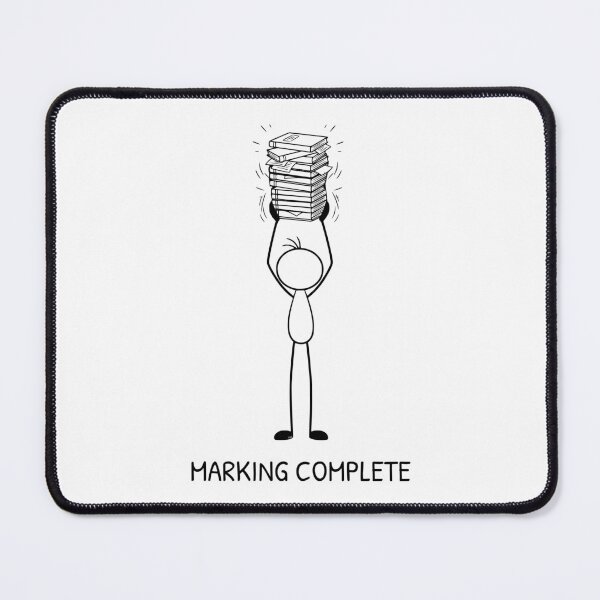 Item preview, Marking Complete Funny Teacher Shirt | Grading Papers Teacher Graphic Tee | Classroom Humor Teacher Gift designed and sold by Pebl-Co.