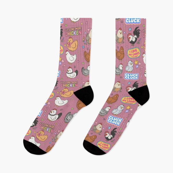 Item preview, Chicken Hen Cute Pastel Seamless Pattern designed and sold by HowToCanadian.