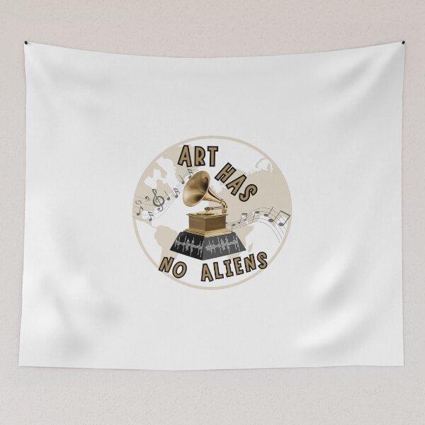 Item preview, ART HAS NO ALIENS  designed and sold by DiverPlay.