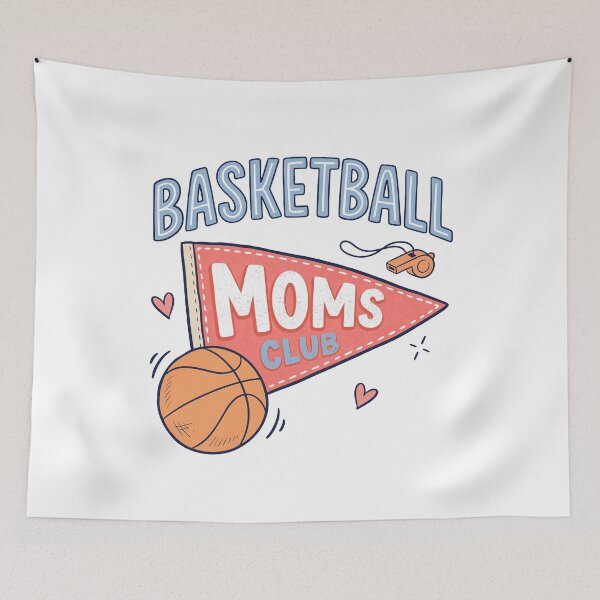 Item preview, Game Day Spirit for Proud Basketball Moms Club designed and sold by FreshVibe Prints.