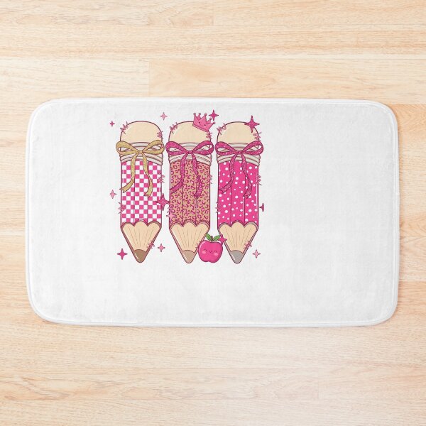 Item preview, Cute Pink Coquette Bow Pencil Back To School Teacher designed and sold by KroghDs.