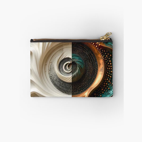 Item preview, Symmetrical Abstract Sculpture in Copper and White designed and sold by Vicky Brago-Mitchell®.