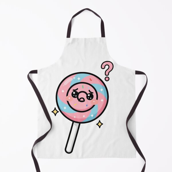 Item preview, Cute Confused Kawaii Lollipop Cartoon | Adorable Lollipop Sticker & Gift Design designed and sold by Rood Art Studio.