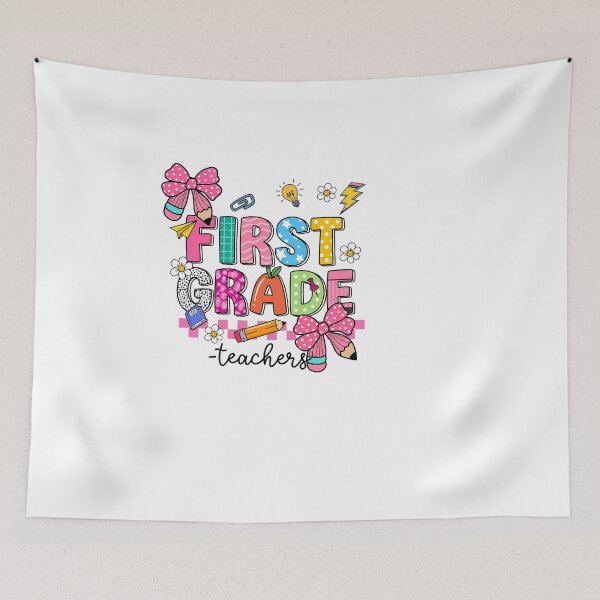 Item preview, First Grade Girl Back To School 1st Grade Teacher designed and sold by KroghDs.