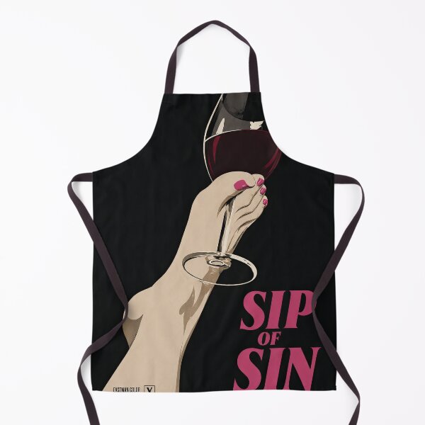 Item preview, Sip of Sin Vintage Wine Art designed and sold by obstinator.