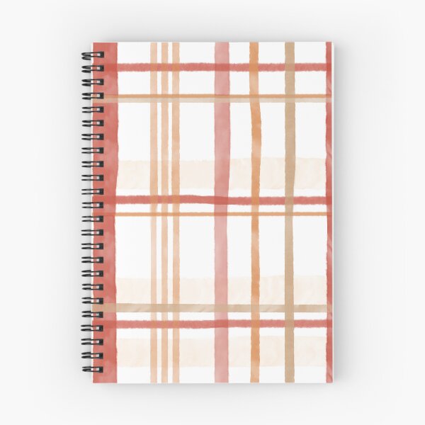 Item preview, red plaid soft watercolor repeat designed and sold by Meg M Studio.