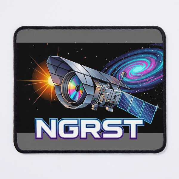 Item preview, NGRST Nancy Grace Roman Space Telescope Galaxy Astronomy Graphic designed and sold by KiwiRider.