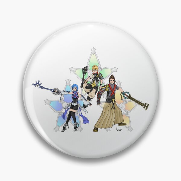 Item preview, Wayfinder trio kingdom Hearts  designed and sold by Fhalldraw.