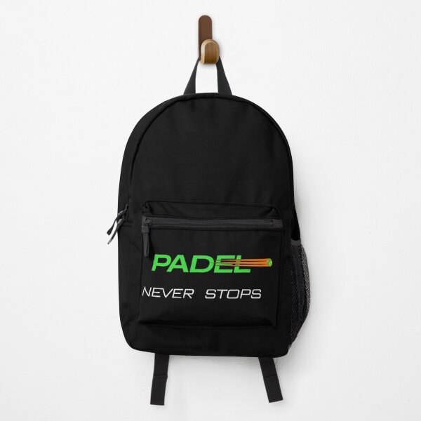 Item preview, Padel Never Stops for Padel Sports Players designed and sold by MalwasBasket.