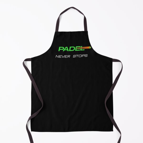 Item preview, Padel Never Stops for Padel Sports Players designed and sold by MalwasBasket.