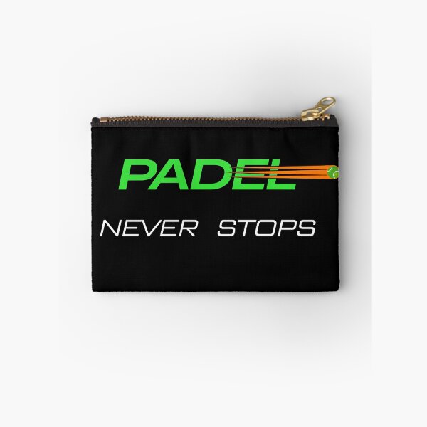 Item preview, Padel Never Stops for Padel Sports Players designed and sold by MalwasBasket.