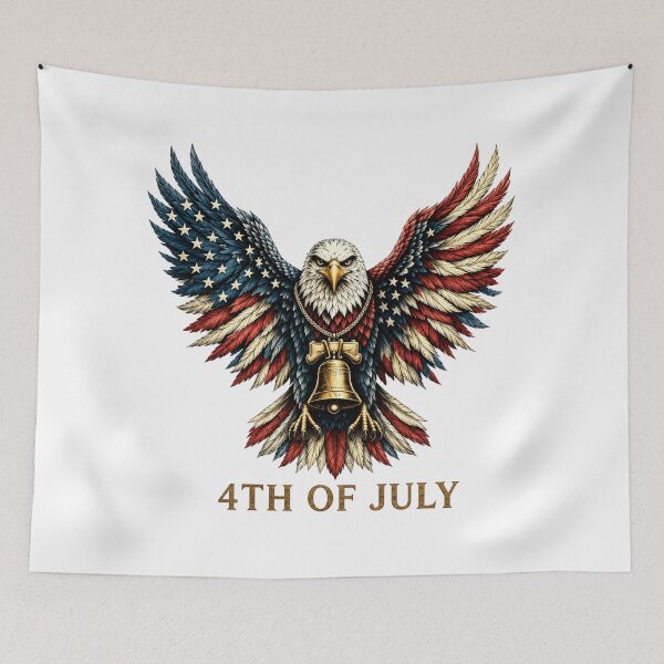 Item preview, 251st Anniversary of the USA - Patriotic Bald Eagle for July 4th designed and sold by Collins Design.