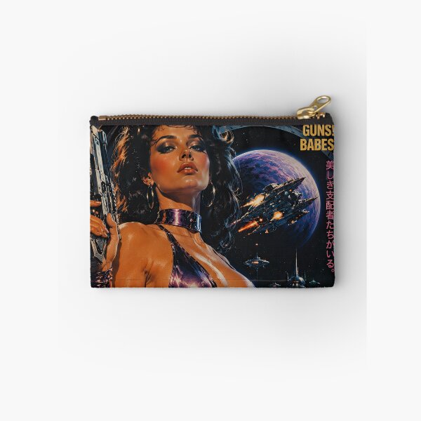 Item preview, Buxom Space Vixens Retro Sci-Fi Art designed and sold by obstinator.