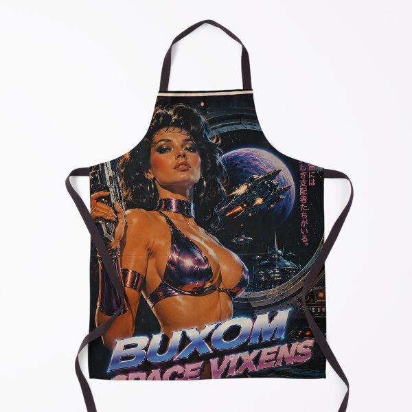 Item preview, Buxom Space Vixens Retro Sci-Fi Art designed and sold by obstinator.