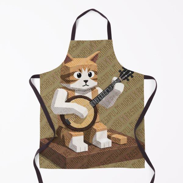 Item preview, Banjo Picking Tabby Design designed and sold by RestfulMindRBLX.