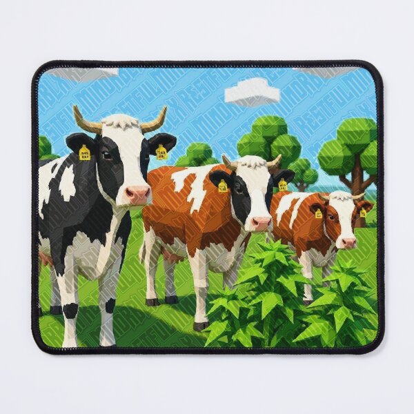 Item preview, Peaceful Country Cattle Design designed and sold by RestfulMindRBLX.