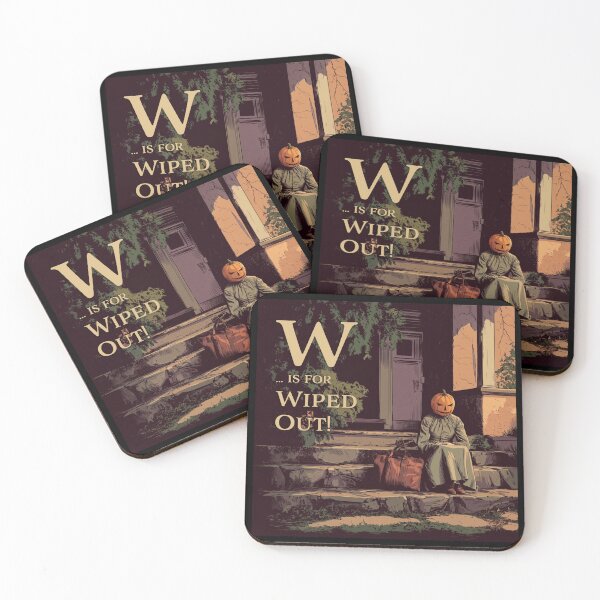 Item preview, W... is for Wiped Out! designed and sold by Bernard Santora.