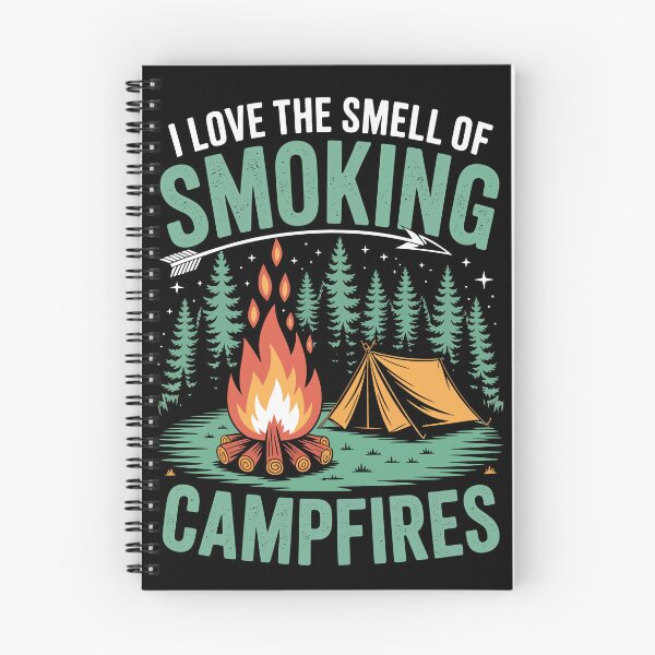 Item preview, I LOVE THE SMELL OF SMOKING CAMPFIRES designed and sold by jkrphoto.