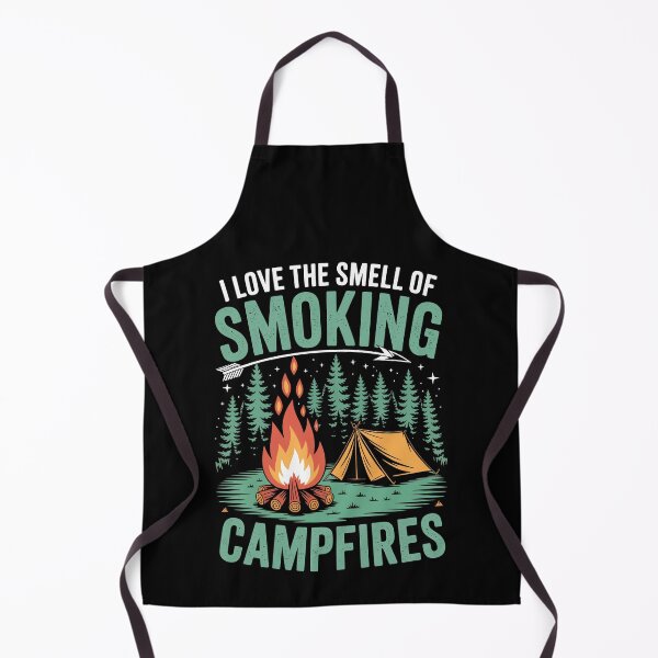 Item preview, I LOVE THE SMELL OF SMOKING CAMPFIRES designed and sold by jkrphoto.