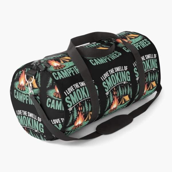 Item preview, I LOVE THE SMELL OF SMOKING CAMPFIRES designed and sold by jkrphoto.