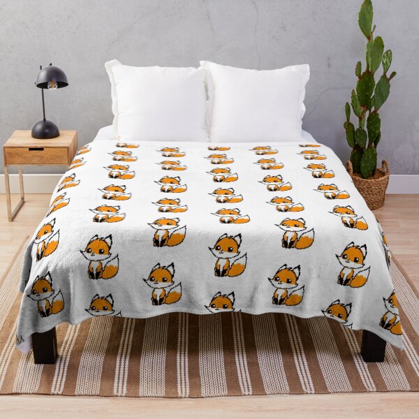 Item preview, Pixel art style fox illustration designed and sold by FoxPix.