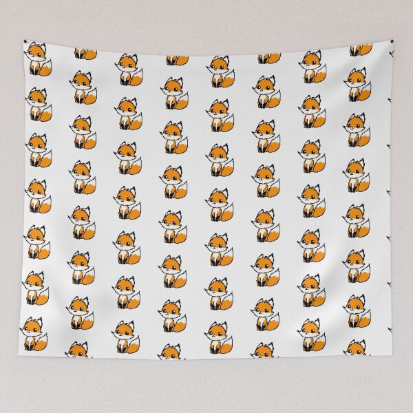 Item preview, Pixel art style fox illustration  designed and sold by FoxPix.
