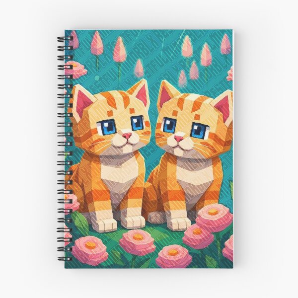 Item preview, Tabby Twins in the Roses Design designed and sold by RestfulMindRBLX.