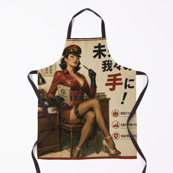 Item preview, Japanese Propaganda Pin-Up Vintage Art designed and sold by obstinator.