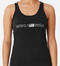WWG1WGA - Wohin wir gehen, wir gehen alle (grau) Tanktop für Frauen