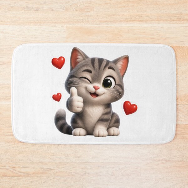 Item preview, Winking Kitten Thumbs Up   designed and sold by Snurly.