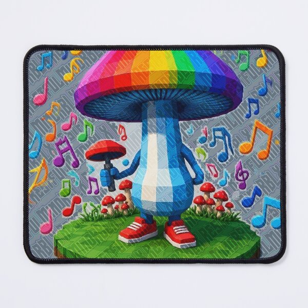 Item preview, Singing Rainbow Mushroom Design designed and sold by RestfulMindRBLX.