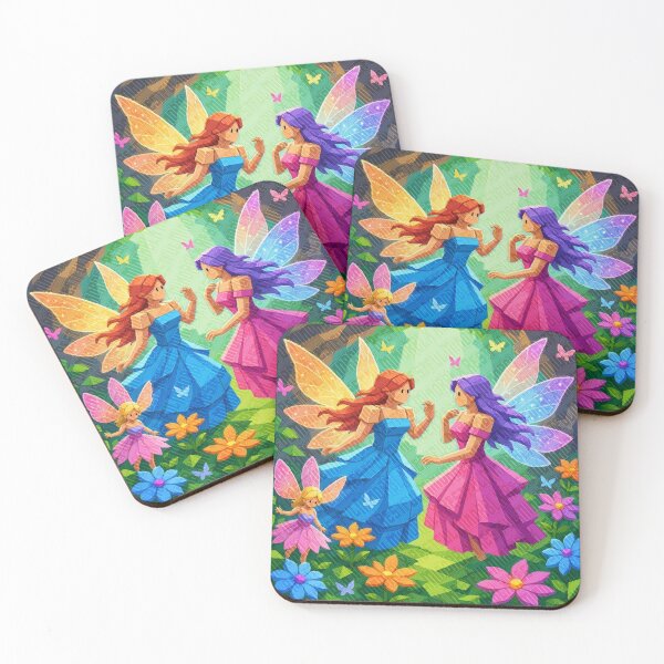 Item preview, Magical Forest Fairies Design designed and sold by RestfulMindRBLX.