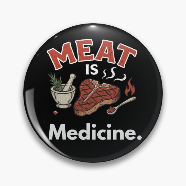 Item preview, Meat is Medicine designed and sold by The Diaries of El Gato.